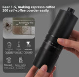 High - Quality Hand - Cranked Coffee Grinder with Steel Core for Precise Manual Coffee Bean Grinding and Fine Powdering