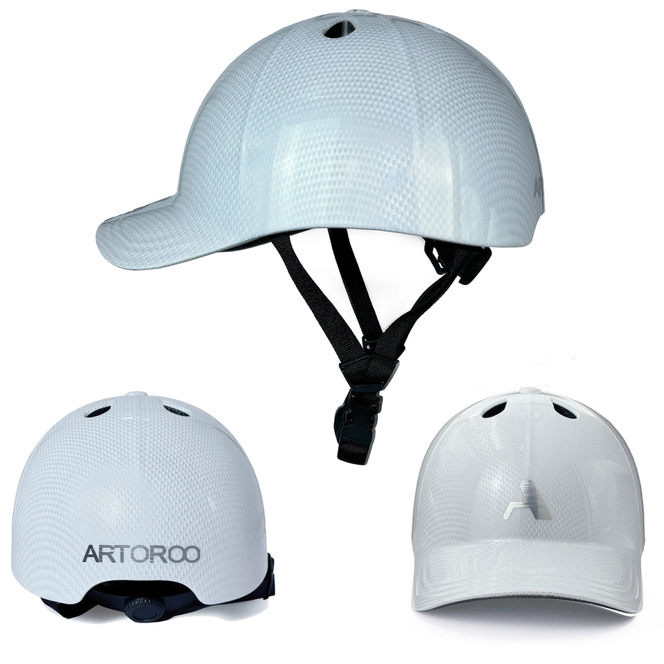 Adult Ebike Bike Helmet with Visor, Ultra light Baseball Cap Style Bicycle Helmet Size Adjustable For Scooter Urban commuter