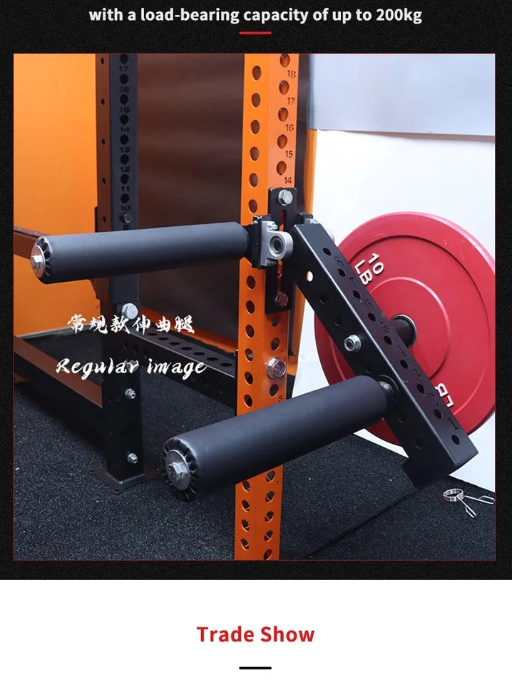 Sitting Leg Extension Device Trainer Leg Muscle Group Trainer Gym Assisted Leg Fitness Equipment Curl Machine Suitable for 16Mm/18Mm/26Mm/1Inch Aperture