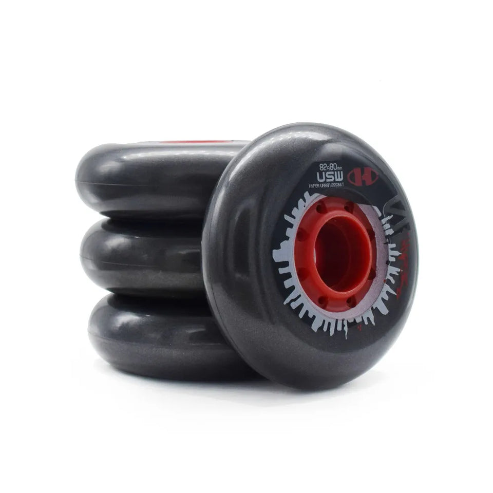 82A Original Hyper USW Slalom FSK Roller Skates Wheel with 80mm Diameter 24mm Thickness Inline Skating Tires 8 pcs/lot