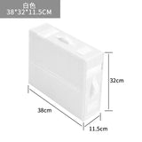 Foldable Closet Storage Bins Air And Dust Resistant Folding Bed Linen Organizer Window Clothes And Sheets Storage Box