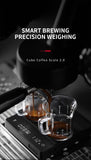 MHW-3BOMBER Digital Kitchen Coffee Scale 2000g/0.1g High Precision Cyclic Rechargeable Electronic Scale Home Barista Accessories