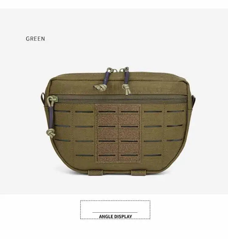 1050D Sports Hunting Dump Pouch Nylon Front Pouch of Plate Carrier Chest Rig with Molle Carrying Kit Pouch