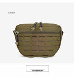 1050D Sports Hunting Dump Pouch Nylon Front Pouch of Plate Carrier Chest Rig with Molle Carrying Kit Pouch