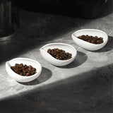 Ceramic Coffee Bean Dosing Cup, 35-40g Single Dose Measuring Tray for Coffee Bean and Tea, Chic Home Barista Tool Accessories