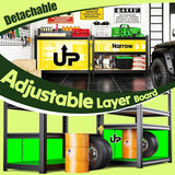 2000LBS Garage Shelving, Heavy Duty Garage Shelves, Adjustable Metal Shelving Unit, Easy Assembly Garage Storage, Customized