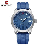 NAVIFORCE New Style Popular Silicone Strap Male Quartz Watches Fashion Casual Waterproof Wristwatches for Men Relogio Masculino