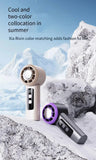 Refrigeration Turbo Cooling Mini Fan USB Adjustable Handheld Fan Suitable Office Outdoor Portable Personal Fan