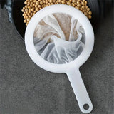 3Pcs Kitchen Ultra-Fine Nylon Mesh Strainer Soybean Milk Yogurt Juice Filter Reusable Tea Coffee Residue Filter Kitchen Fine Net