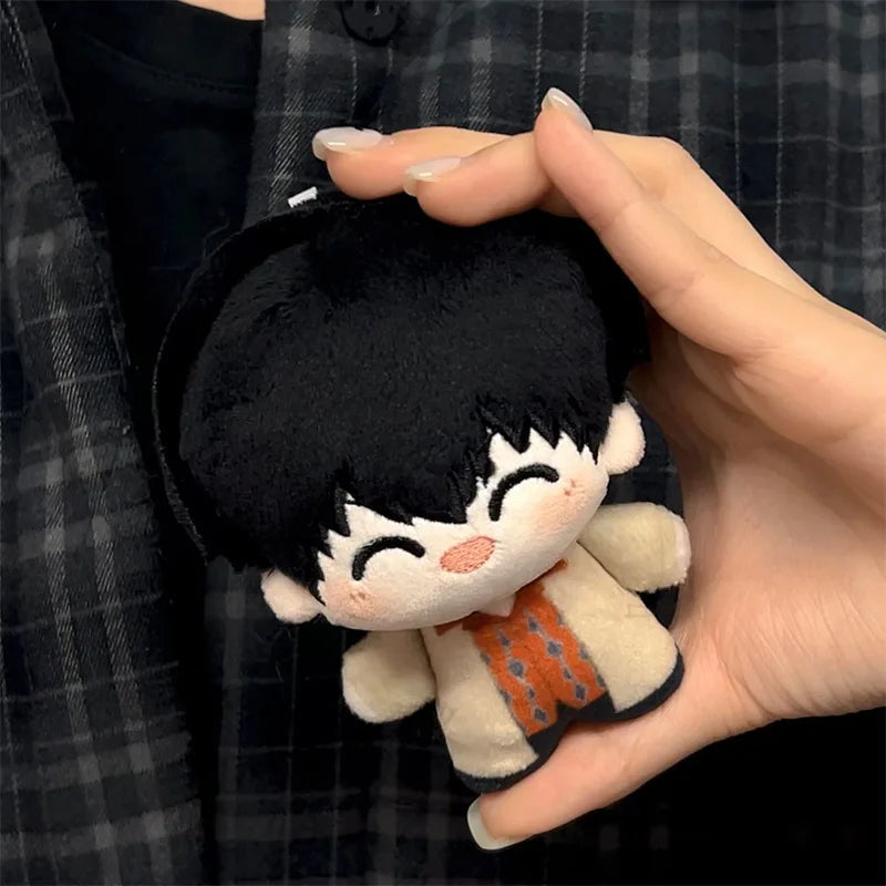 10cm SAKAMOTO DAYS Plush Dolls Mini Soft Asakura ShinMitsuki Keychain Bag Pendant Plush Toys Nagumo Yoichi Holiday Gift