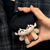 10cm SAKAMOTO DAYS Plush Dolls Mini Soft Asakura ShinMitsuki Keychain Bag Pendant Plush Toys Nagumo Yoichi Holiday Gift