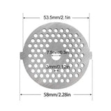 Meat Grinder Pinion Mixer Spare Parts Meat Grinder Knife Stainless Steel Grille for Food Grinder Accessories Kitchen Tool