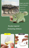 Animal 3D Paper Puzzle For Kids Educational Montessori Toys Funny DIY Manual Assembly Three-dimensional Model Toy For Boy Girl