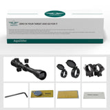 Aquilifer 3-9x40 Hunting Scope SFP ED Glass Red Green Illuminated Free Scope Rings for Hunting