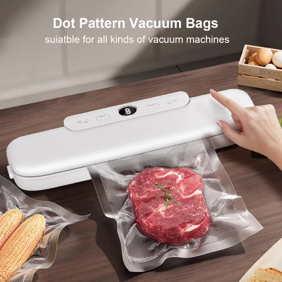 Food Vacuum Bags Sealer Storage Bags 5 Size For Kitchen Vacuum Sealer to Keep Food Fresh Saver Vacuum Packed Bags
