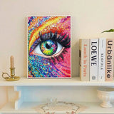 Huacan New Arrivals 2025 Diamond Painting Eye Diamond Mosaic Portrait Complete Kit Craft kit