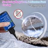 1.76oz UV Resin kits with lamp Epoxy Resin Glue  waterproof, UV-enhanced curing DIY Jewelry Making High Transparency Fast Drying High Hardness For Bonding Glass Metal Wood DIY Crafts Decor 1-5pcs.