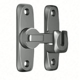 2pcs/set Heavy-Duty Anti-Theft Door Lock, 90°/180° Adjustable Sliding Pin Lock, Commercial/Residential Grade, Black Heavy-Duty C