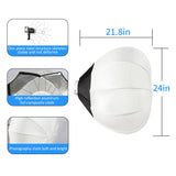 SH 115/135W LED COB Video Light Photography Lamp With Tripod Softbox Remote Control Video Light For Skit Video Photography