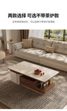 Tea Making Integration Rectangle Coffee Table Storage Fashion Living Room Center Sofa Side Table Interior Decor Items Furniture