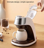 Household small office tea brewing machine Portable Coffee Maker Automatic drip coffee machine