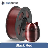 ANYCUBIC Dual-Color Silk Filament Silk Texture FDM 3D Printer PLA Filament Shine Bright Multicolor Silk 3D Printing Material