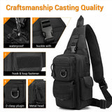 Concealed Carry Bag Tactical Crossbody Sling Backpack Shoulder Gun Holster Bag Chest Pack EDC Pouch Pistol Holster Bag Hunting