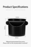 Coffee Knock Box Espresso Grounds Container Anti Slip Dump Bin Barista Accessories Cafe Grind Tools KFQZH01