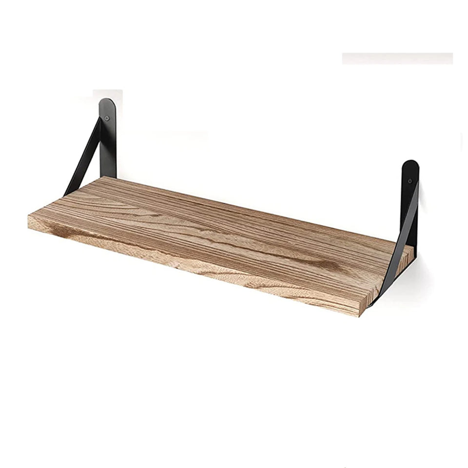 Floating Shelves for Wall,Bookshelves，Wall Mounted Wood Shelf for Living Room, Bathroom, Bedroom, Kitchen, Home Decor