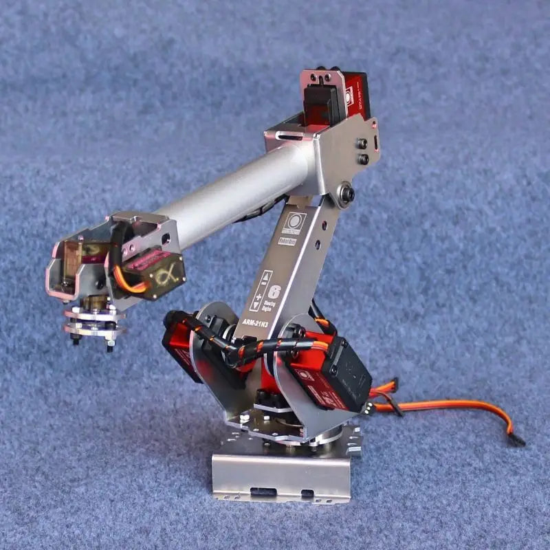 6 DOF Robot Arm Industrial Robotic Arm With 20KG/25Kg Digital Servos For Raspberry For Arduino Robot DIY kIT  Programmable Robot