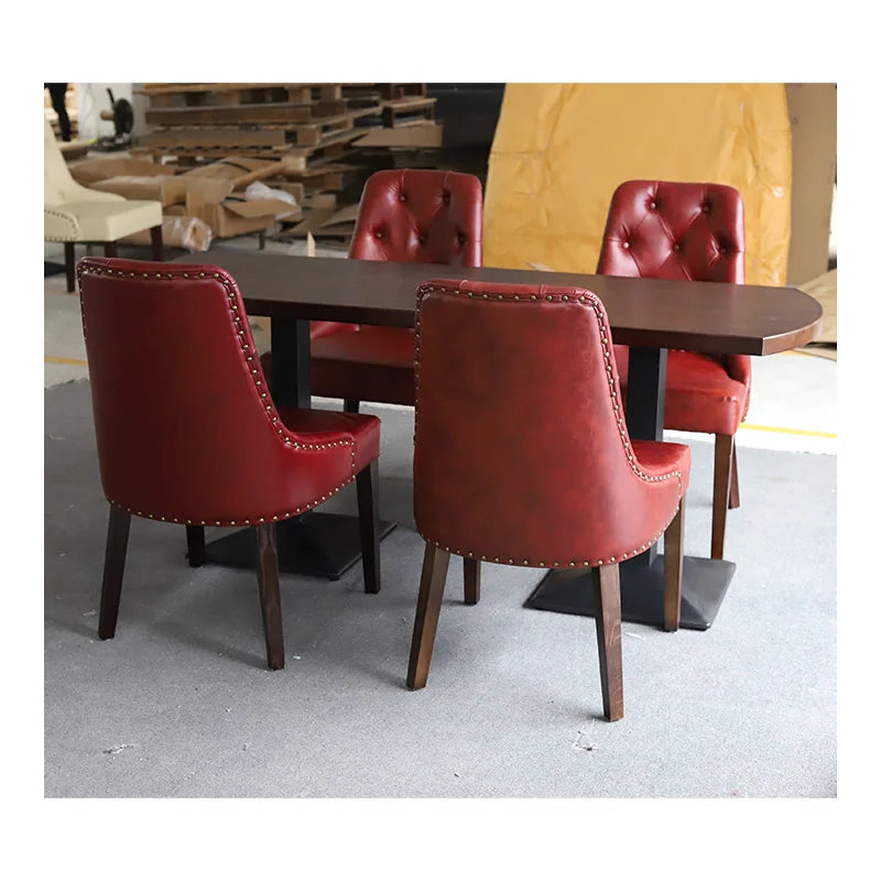 Restaurant Wooden Dining Heavy-duty Restaurant Table