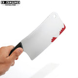 Halloween Blood Apron Set Party Butcher Costume Sharp Knife Horror Kitchen Bloody Scary Dress Up Atmosphere Cosplay Props