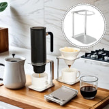 Foldable Portable Aluminum Alloy Coffee Drip Stand Universal Fit Espresso Machine Hand Pour-Over Maker for Camping Travel