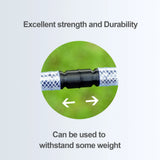 ERYONE 3KG ABS Plus Filament 3D Print 1.75mm ± 0,03 mm,Black White,abs+ Filament,1KG/Spool