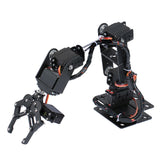 6-DOF Robotic Arm DIY Kit Multi Degree-of-Freedom Robot Servo Grasping Maker Education Construction Set (Excluding Servo)