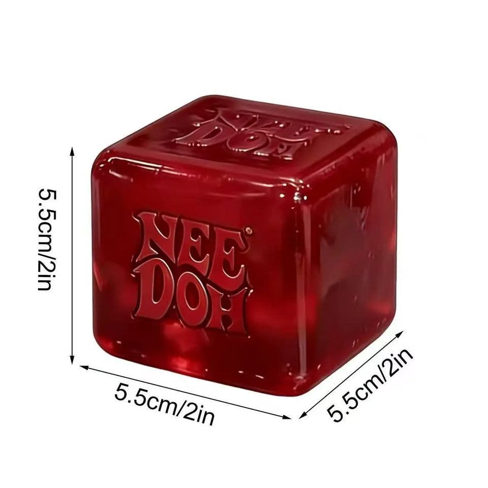 New Limited Edition Suptid Nice Cube Squishy Sensory Fidget Toy Stress Relief Squeeze Toy For Work Focus Adults Anxiety Relief