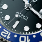 Watchdives WD16760 V2 GMT Watch NH34 Automatic Movement Sapphire Luminous Watches Stainless Steel 300m Waterproof Wristwatch