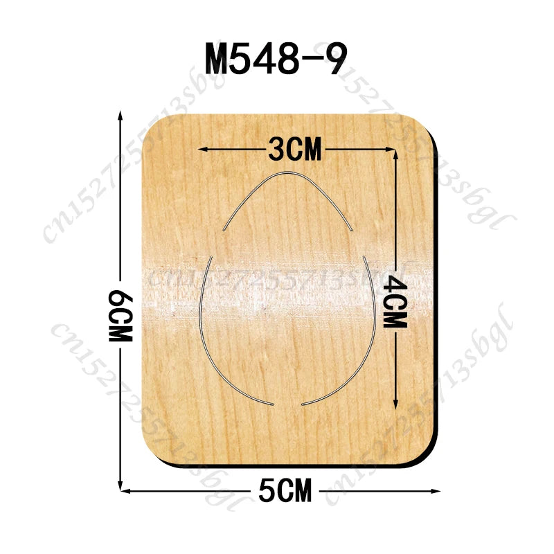 New Cutting Dies New Arrivals Scrapbooking 16MM Knife Suitable for Rolling Type Wooden Mold Cutting Machine