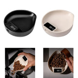 Coffee Scale LED Screen Precision Multifunction Portable Espresso Coffee Scale Waterproof for Coffee Barista Baking Home Kitchen