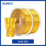 ELEGOO 5/10KG Silk Filament PLA 1.75mm 3D Printer Filament for FDM 3D Printers Elegoo PLA for Elegoo Centauri Carbon