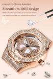 OLEVS 9996 Quartz Watch For Women Top Brand Fashion Woman Wristwatch Butterfly Luxury Waterproof Original Leather Dress Watches