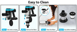 TASVAC 28KPa Cordless Vacuum Cleaner Powerful Suction 6-in-1 Lightweight Handheld Stick Vacuum 40min Runtime for Carpet Pet Hair