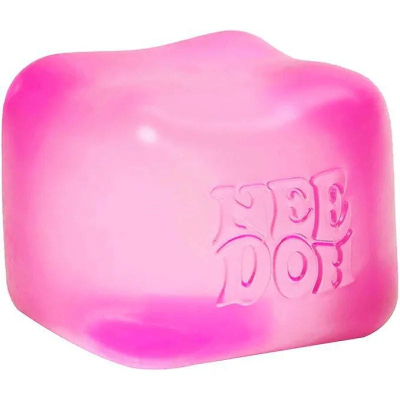 ### Nee Doh Nice Cube Super Solid Squishy Stress Relief Toy Soft Squeeze Fidget Toy for Office Anxiety Relief Kids Adults Gifts