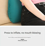 Camping Inflatable Pillow Portable Ultralight Travel Hiking Air Sleeping Pillow for Neck and Lumbar Support