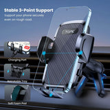 TOPK Car Phone Holder Air Vent Mount Universal Auto Gravity Mount Cell Phone Stand For All Smartphones