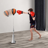 Punching Bag Height Adjustable Speed Bag Punching Reflex Ball Set for Training Boxing Stress Relief & Fitness