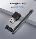 USB WiFi 150Mbps Adapter Mini 2.4G Wireless Network Card 802.11b/n/g/ac Network LAN Card Wifi Antenna Signal Receiver for PC