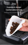 Coffee Bean Weighing Dish Beans Dose Trays Measuring Cup Handheld Coffee Container Spoon Shovel Tea Coffee Trays Precision Grind