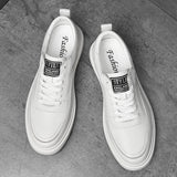Genuine Leather Men Skateboard Shoes Youth Sneakers Designer Brand Vulcanize Footwear Fashion Male Casual Shoes New Trend Flats