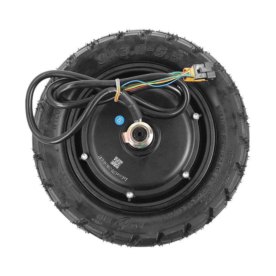 Engine Motor Assembly 48V 600W For Kugoo Kirin Kukirin G2 Pro 2024 Electric Scooter Rear Motor With Aoxin 9×3.0-5.5 Vacuum Tire